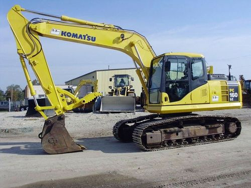 Komatsu PC160LC-7 Hydraulic Excavator Operation & Maintenance Manual