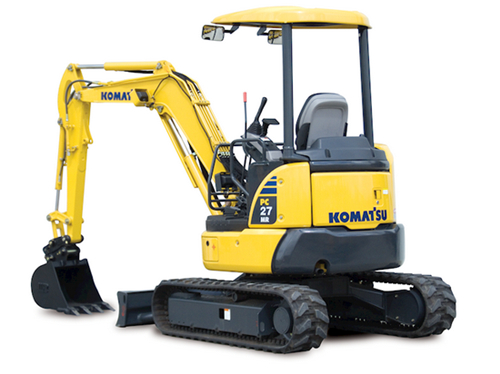 Komatsu PC27MR-2, PC35MR-2 Hydraulic Excavator