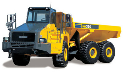 Komatsu HM350-2 Articulated Dump Truck Operation & Maintenance Manual