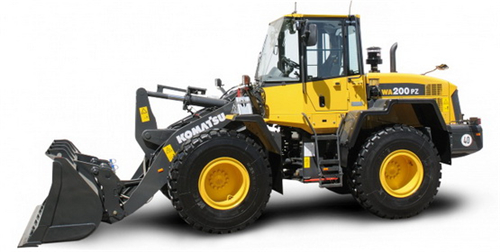 Komatsu WA200PZ-6 Wheel Loader Operation & Maintenance Manual