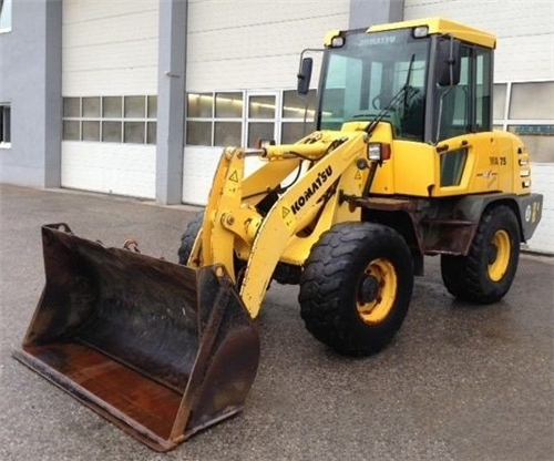 Komatsu WA75-3 Wheel Loader Operation & Maintenance Manual