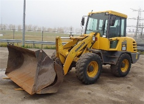 Komatsu WA85-3 Wheel Loader Operation & Maintenance Manual