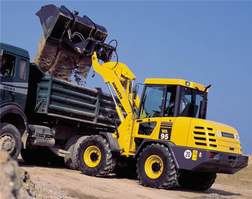 Komatsu WA95-3 Wheel Loader Operation & Maintenance Manual