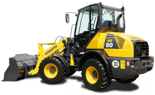 Komatsu WA80-5 Wheel Loader Operation & Maintenance Manual