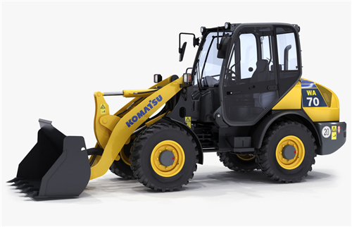 Komatsu WA70-5 Wheel Loader Operation & Maintenance Manual