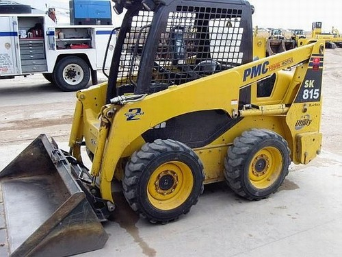 Komatsu SK815-5 Skid-Steer Loader Operation & Maintenance Manual