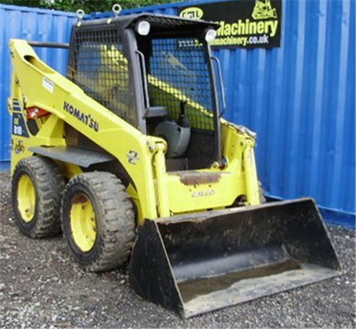 Komatsu SK818-5 Skid-Steer Loader Operation & Maintenance Manual