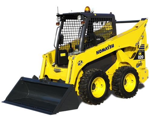 Komatsu SK820-5 Turbo Skid-Steer Loader Operation & Maintenance Manual