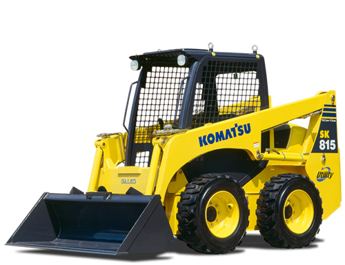 Komatsu SK815-5 Skid-Steer Loader Operation & Maintenance Manual