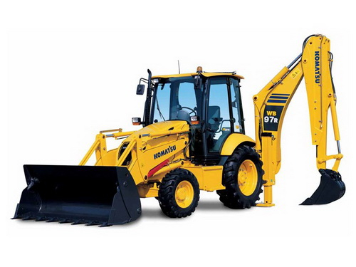 Komatsu WB97R-2 Backhoe Loader Service Repair Manual