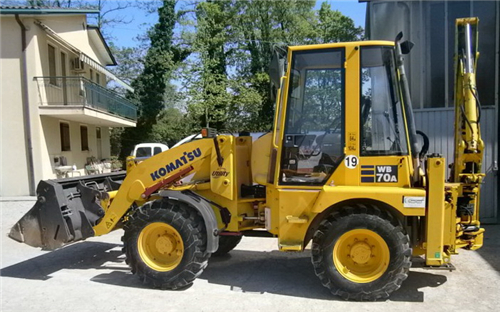 Komatsu WB70A-1 Backhoe-Loader Service Repair Manual