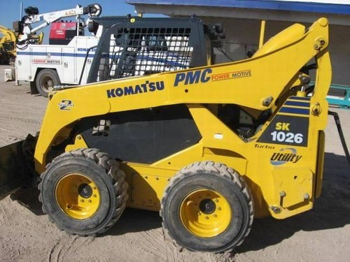 Komatsu SK1026-5 Turbo Skid-Steer Loader Service Repair Manual