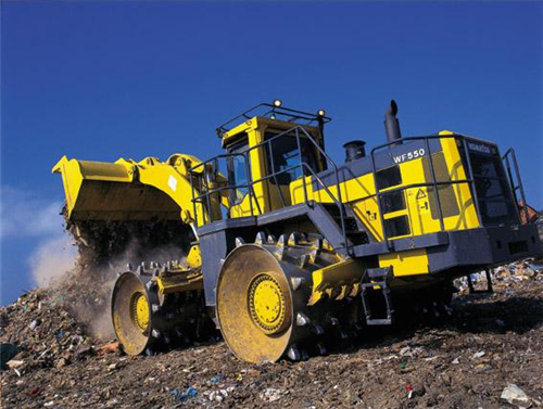 Komatsu WF550A-3 Soil Compactor Field Assembly Manual