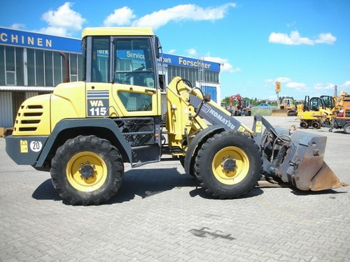 Komatsu WA115-3 Wheel Loader Service Repair Manual