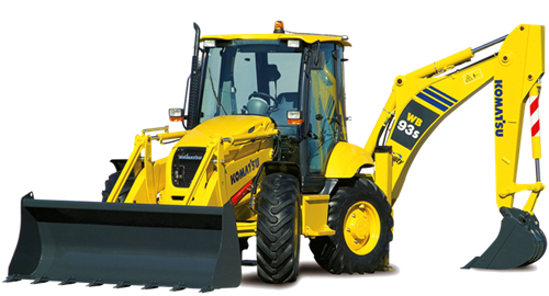 Komatsu WB93S-5 Backhoe-Loader Operation & Maintenance Manual