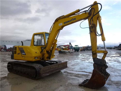 Komatsu PC110R-1 Hydraulic Excavator Operation & Maintenance Manual