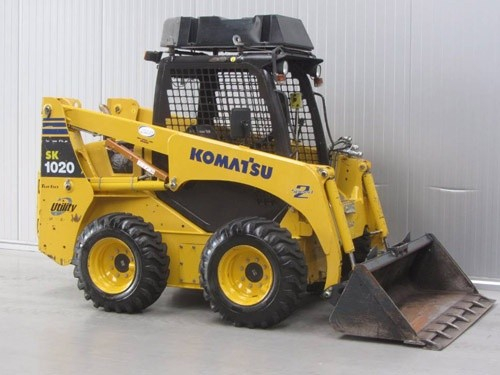 Komatsu SK1020-5 turbo Skid-Steer Loader Operation & Maintenance Manual