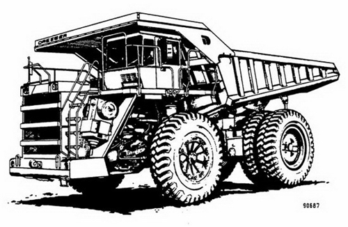 Komatsu 325M Dump Truck Service Repair Manual