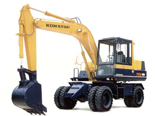 Komatsu PW100-3 Wheeled Excavator Service Repair Manual