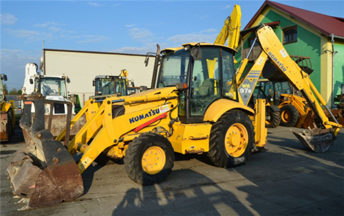 Komatsu WB97R-2 Avance Backhoe-Loader Operation & Maintenance Manual