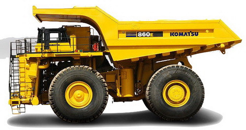 Komatsu 860E-1K Dump Truck Operation & Maintenance Manual