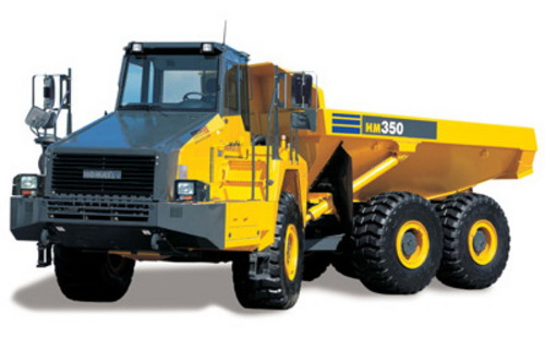 Komatsu HM350-2 Articulated Dump Truck Operation & Maintenance Manual