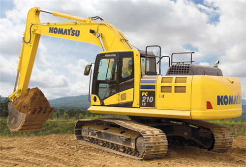 Komatsu PC210LC-10 Hydraulic Excavator Operation & Maintenance Manual
