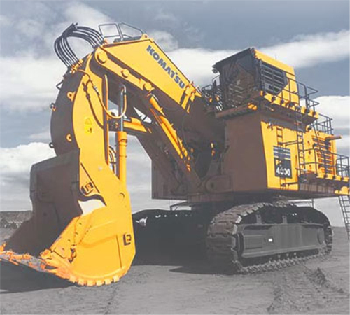 Komatsu PC4000-6 Hydraulic Mining Shovel Operation & Maintenance Manual