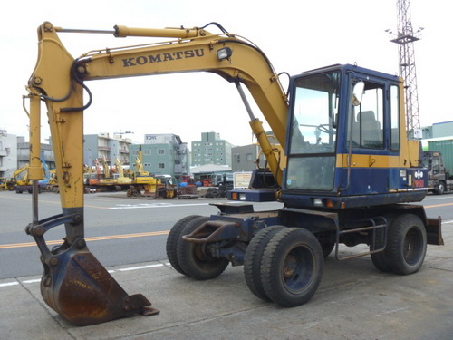 Komatsu PW60-3 Hydraulic Excavator Operation & Maintenance Manual