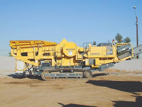 Komatsu BR500JG-1 Mobile Crusher