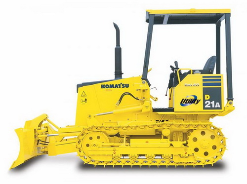 Komatsu D21A-8, D21P-8 Bulldozer