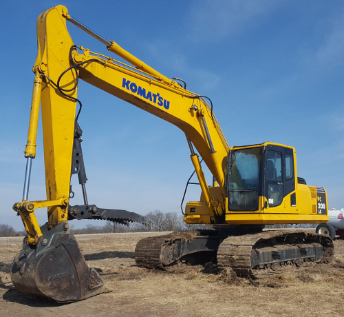 Komatsu PC200LC-7L, PC220LC-7L Hydraulic Excavator