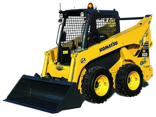 Komatsu SK818-5, SK820-5 Turbo Skid-Steer Loader