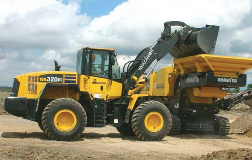 Komatsu WA320PT-5L Parallel Tool Carrier