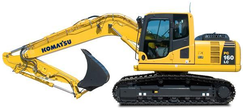 Komatsu PC160LC-7E0 Hydraulic Excavator