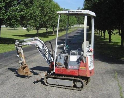 Takeuchi TB007 Compact Excavator Parts Manual