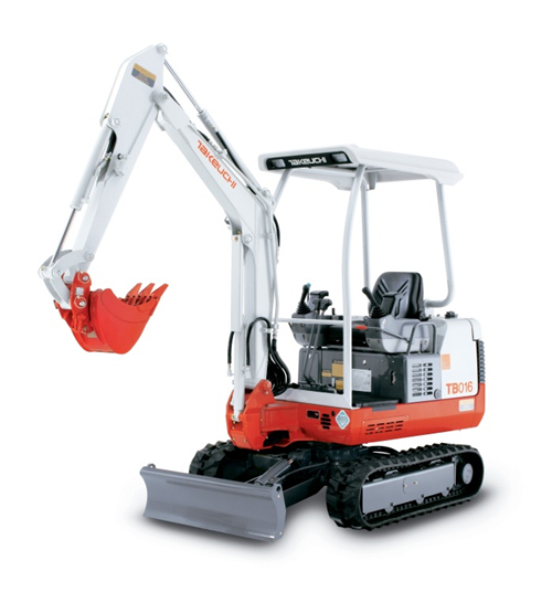 Takeuchi TB016 Compact Excavator Parts Manual