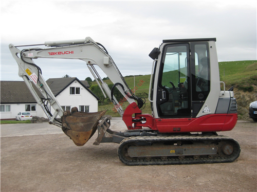 Takeuchi TB25, TB250 Compact Excavator Parts Manual