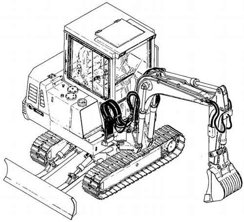Takeuchi TB36 Compact Excavator Parts Manual