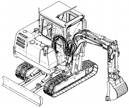 Takeuchi TB45 Compact Excavator Parts Manual