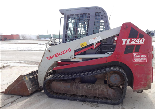 Takeuchi TL240 Crawler Loader Parts Manual