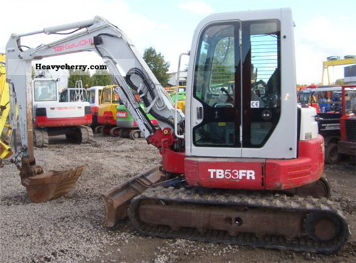 Takeuchi TB53FR Compact Excavator Service Repair Manual