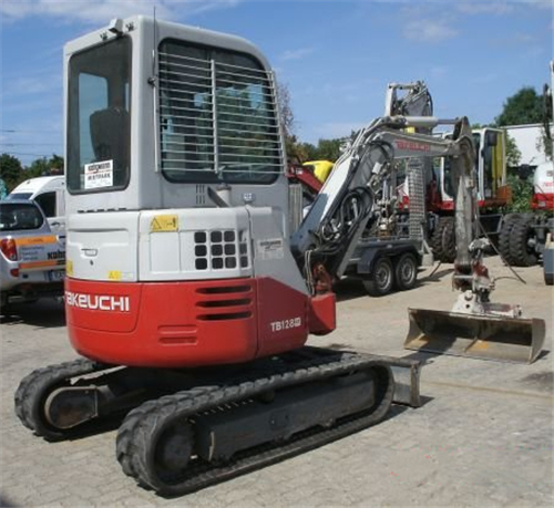 Takeuchi TB128FR Mini Excavator Service Repair Manual