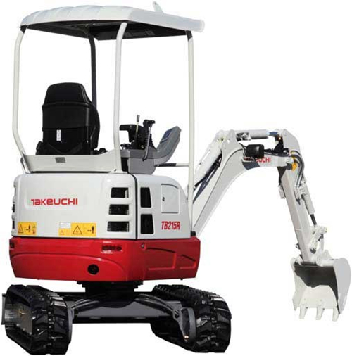 Takeuchi TB215R Mini Excavator Service Repair Manual