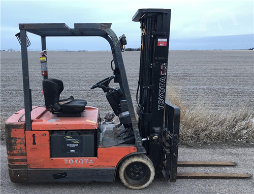 Toyota 5FBE10, 5FBE13, 5FBE15, 5FBE18, 5FBE20 Series Battery Forklift Trucks