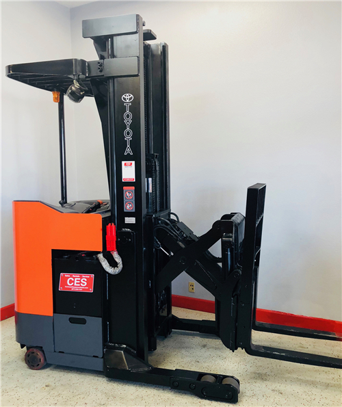 Toyota 6BRU18, 6BRU23, 6BDRU15, 6BSU20, 6BSU25 Electric Reach Truck