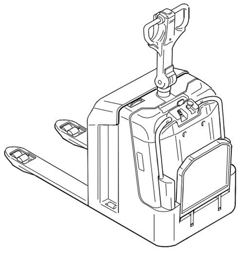 Toyota 2PLL24 Powered Pallet Truck Spare Parts Catalogue