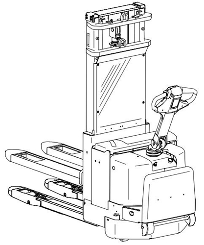 Toyota Powered Pallet Stacker 7 SM12F Spare Parts Catalogue