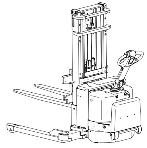 Toyota Powered Pallet Stacker 7 SM12S Spare Parts Catalogue