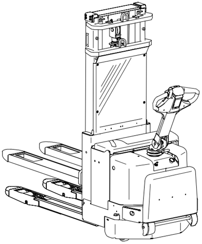 Toyota Powered Pallet Stacker 7 SM16D Spare Parts Catalogue